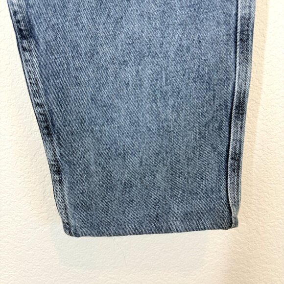 Sezane Tapered Denim Trouser Jeans High Waisted Hemmed - Picture 7 of 12